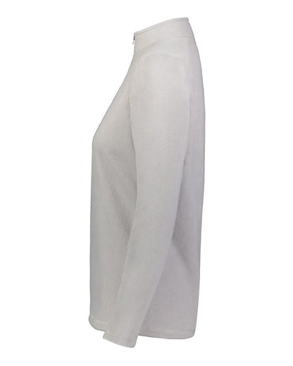 Augusta Sportswear Women's Eco Revive™ Micro-Lite Fleece Quarter-Zip Pullover 6864 #color_Athletic Grey