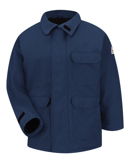 Bulwark Deluxe Parka - Nomex® IIIA JNP2 #color_Navy