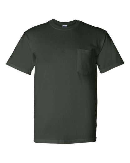 Gildan DryBlend® Pocket T-Shirt 8300 #color_Forest Green