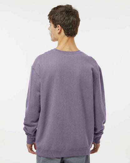 Independent Trading Co. Unisex Heavyweight Crewneck Sweatshirt IND3000 #colormdl_Plum