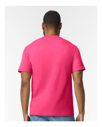 Gildan Unisex Softstyle® Midweight T-Shirt 65000 #colormdl_Heliconia