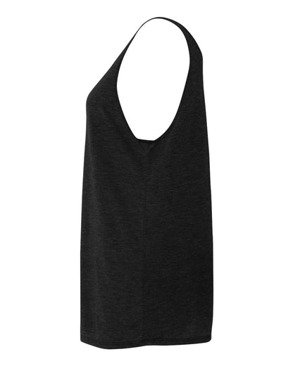 BELLA + CANVAS Women's Slouchy Tank 8838 #color_Black Heather