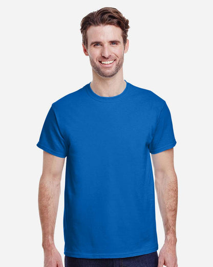 Gildan Unisex Heavy Cotton™ T-Shirt 5000 #colormdl_Neon Blue