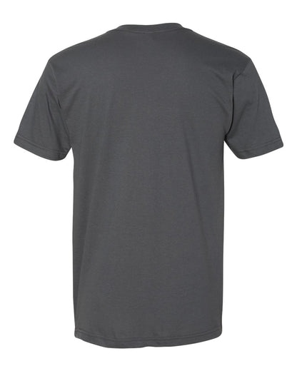 American Apparel Unisex Fine Jersey V-Neck Tee 2456W #color_Asphalt