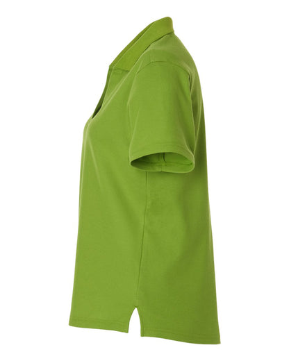 CORE365 Women's Resolve CVC Performance Pique Polo CE106W #color_Acid Green