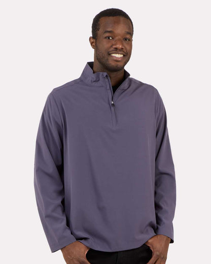 Boxercraft Quarter-Zip Stretch Pullover BM5206 #colormdl_Mystic