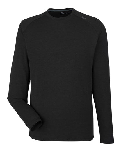 TASC Performance Inc Men's Carrollton Fitness Long Sleeve T-Shirt TM310 #color_Black