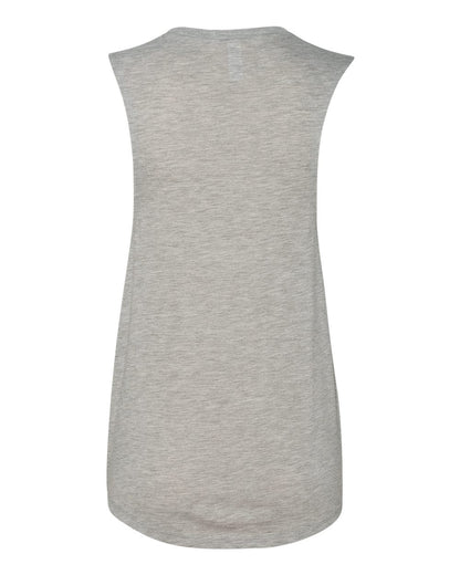 BELLA + CANVAS Women's Flowy Scoop Muscle Tank 8803 #color_Athletic Heather