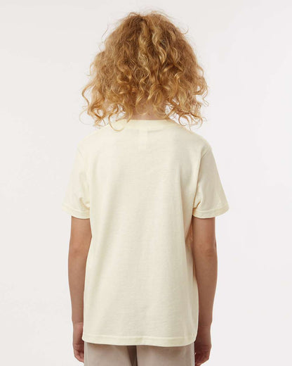 Tultex Youth Fine Jersey T-Shirt 235 #colormdl_Natural