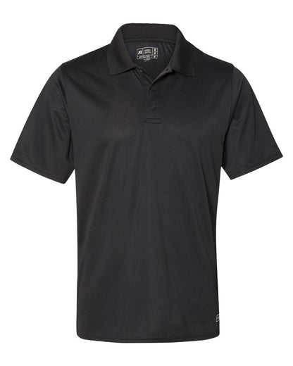 Russell Athletic Men's Essential Perfomance Polo 7EPTUM #color_Black