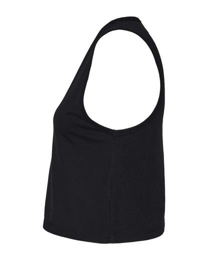 Next Level Women's Festival Crop Tank 5083 #color_Black