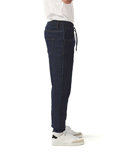 Artisan Collection by Reprime Unisex Chef's Artisanal Joggers RP556 #colormdl_Indigo Denim