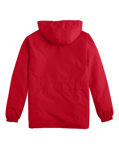 Champion Unisex Full-Zip Anorak Jacket CO125 #color_Scarlet