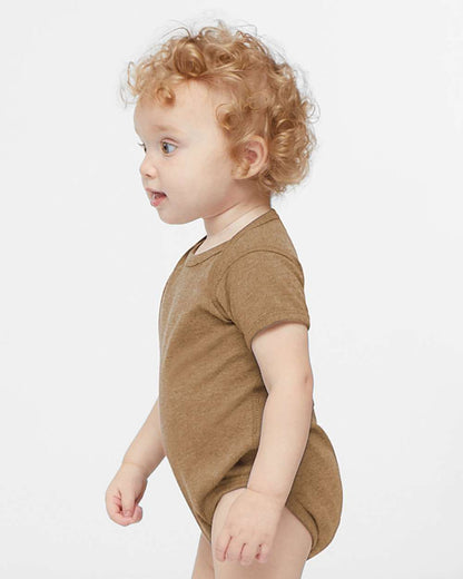 Rabbit Skins Infant Fine Jersey Bodysuit 4424 #colormdl_Vintage Coyote Brown
