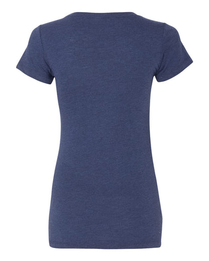 BELLA + CANVAS Women's Triblend Tee 8413 #color_Navy Triblend