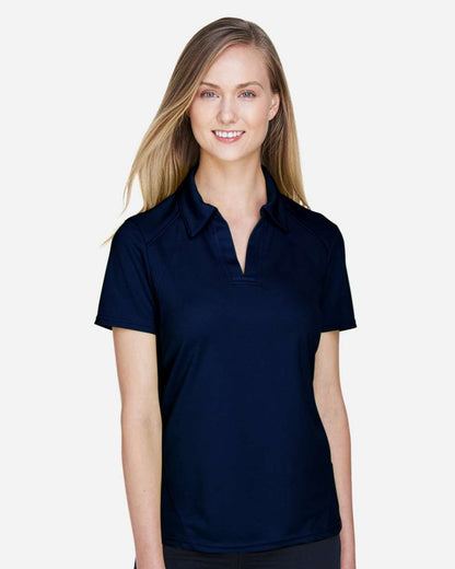 North End Women's Recycled Polyester Performance Pique Polo 78632 #colormdl_Night