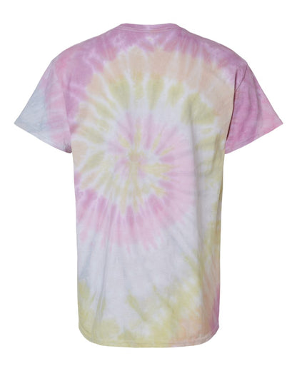 Colortone Youth Multi-Color Tie-Dyed T-Shirt 1000Y #color_Desert Rose