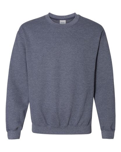 Gildan Unisex Heavy Blend™ Crewneck Sweatshirt 18000 #color_Heather Dark Navy