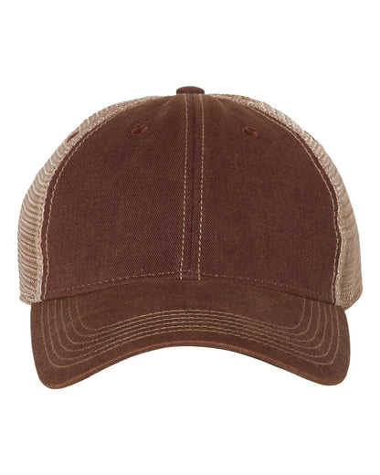 LEGACY Old Favorite Trucker Cap OFA #color_Burgundy/ Khaki