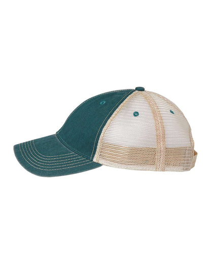LEGACY Old Favorite Trucker Cap OFA #color_Marine Blue/ Khaki