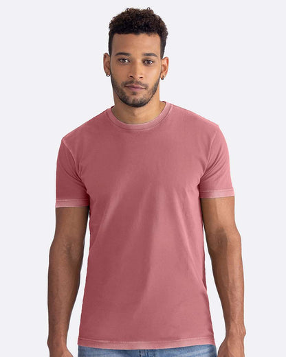 Next Level Soft Wash T-Shirt 3600SW #colormdl_Washed Mauve