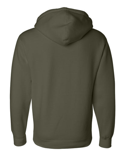 Independent Trading Co. Heavyweight Hooded Sweatshirt IND4000 #color_Army