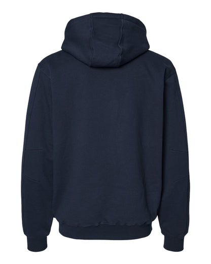 DRI DUCK Men's Tall Crossfire Heavyweight Power Fleece Hooded Jacket with Thermal Lining 7033T #color_Navy