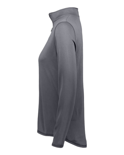 Augusta Sportswear Women's Attain Color Secure® Performance Quarter-Zip Pullover 2787 #color_Graphite