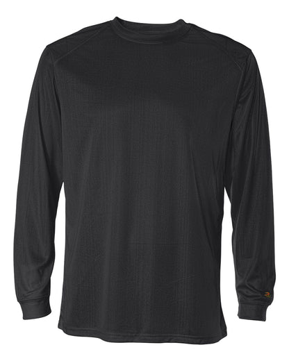 Badger B-Core Long Sleeve T-Shirt 4104 #color_Black