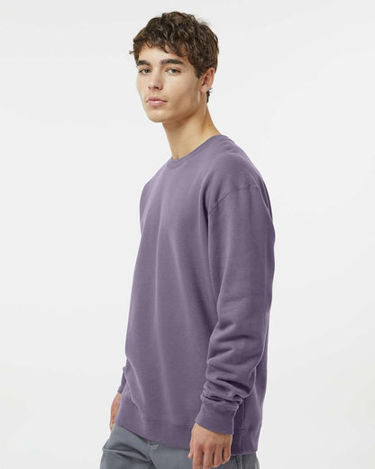 Independent Trading Co. Unisex Heavyweight Crewneck Sweatshirt IND3000 #colormdl_Plum