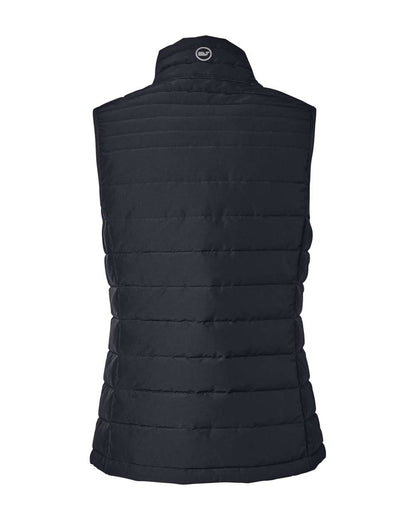 vineyard vines Women's Mountain Weekend Puffer Vest O001806 #color_Jet Black