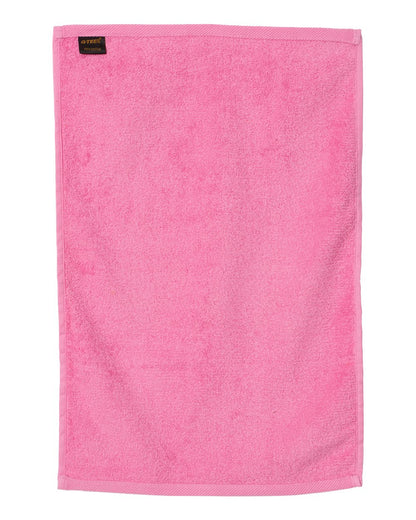 Q-Tees Hemmed Hand Towel T200 #color_Azalea