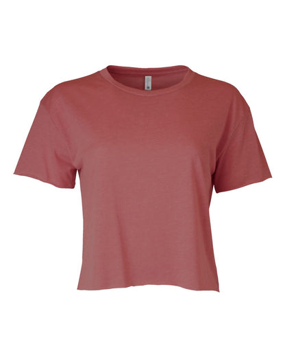 Next Level Women's Festival Crop Top 5080 #color_Smoked Paprika