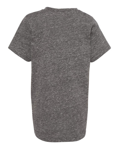 LAT Youth Harborside Mélange Tee 6191 #color_Smoke Melange