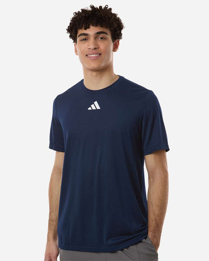 Adidas Men's Pregame T-Shirt AT101 #colormdl_Team Navy Blue/ White