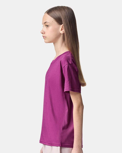 American Apparel Youth Fine Jersey Tee 2001Y #colormdl_Super Pink