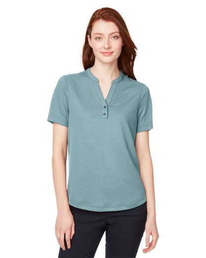 North End Women's Replay Recycled Polo NE102W #colormdl_Opal Blue