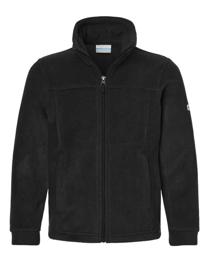 Columbia Youth Steens Mountain™ II Fleece Full-Zip Jacket 212479 #color_Black