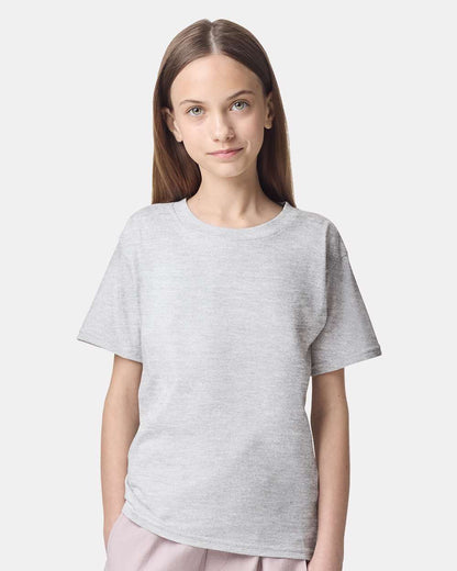 American Apparel Youth Fine Jersey Tee 2001Y #colormdl_Ash Grey