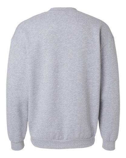 American Apparel Unisex ReFlex Fleece Crewneck Sweatshirt RF496 #color_Heather Grey