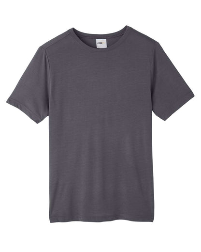 CORE365 Unisex Fusion ChromaSoft™ Performance T-Shirt CE111 #color_Carbon