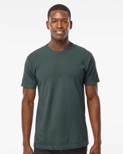 M&O Unisex Vintage Garment-Dyed T-Shirt 6500M #colormdl_Blue Spruce