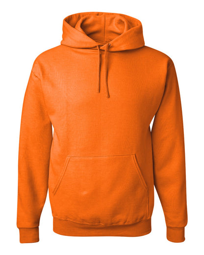 JERZEES Unisex NuBlend® Hooded Sweatshirt 996MR #color_Safety Orange