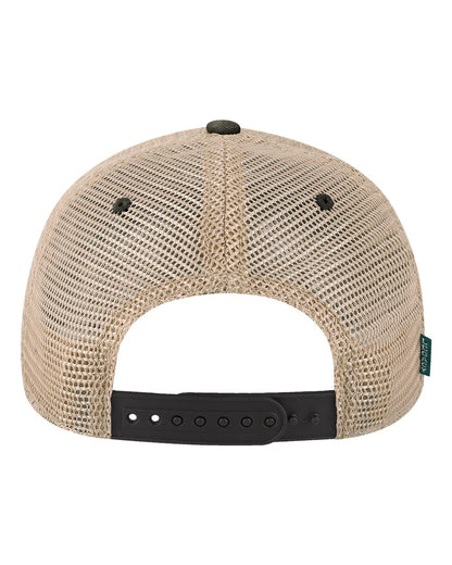 LEGACY Youth Old Favorite Trucker Cap OFAY #color_Black/ Khaki