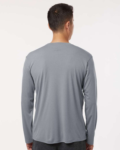 AllPro Unisex Pro-Lock Performance Long Sleeve T-Shirt 48400 #colormdl_Heather Steel