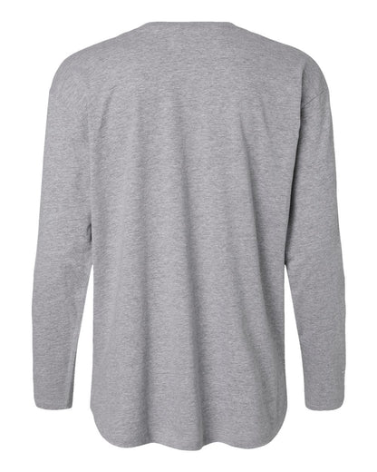 LAT Women's Fine Jersey Long Sleeve Tee 3508 #color_Heather