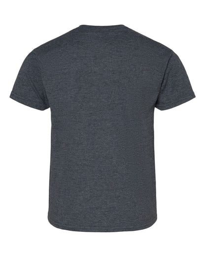 Gildan Youth Softstyle® T-Shirt 64000B #color_Dark Heather