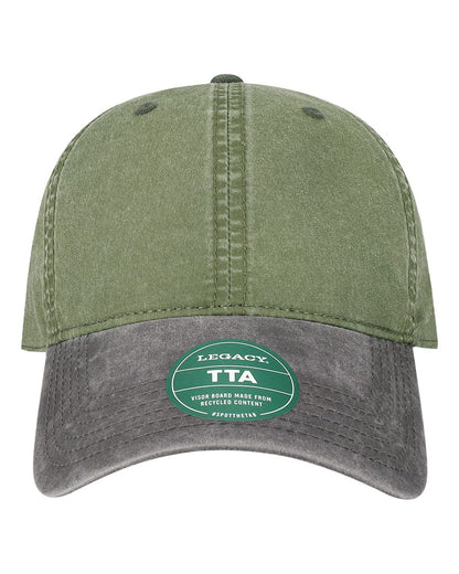 LEGACY Terra Twill Cap TTA #color_Moss Green/ Cinder