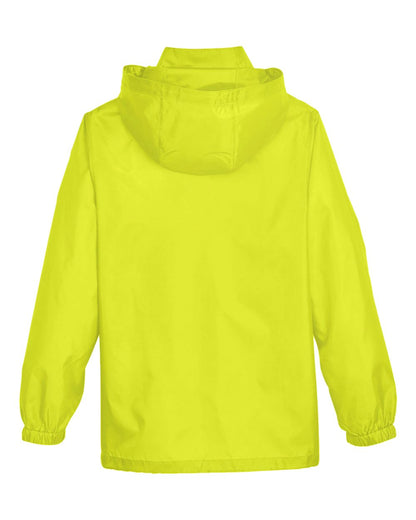 Team 365 Youth Zone Protect Lightweight Jacket TT73Y #color_Safety Yellow