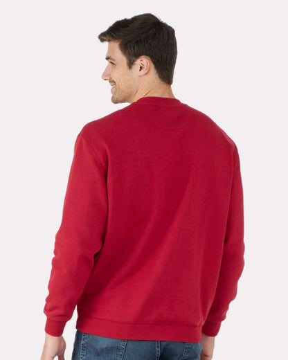 Boxercraft Fleece Crew Pullover BM5101 #colormdl_Brick Red